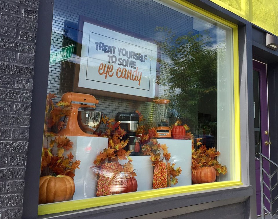 Counter Culture Fall Window Display